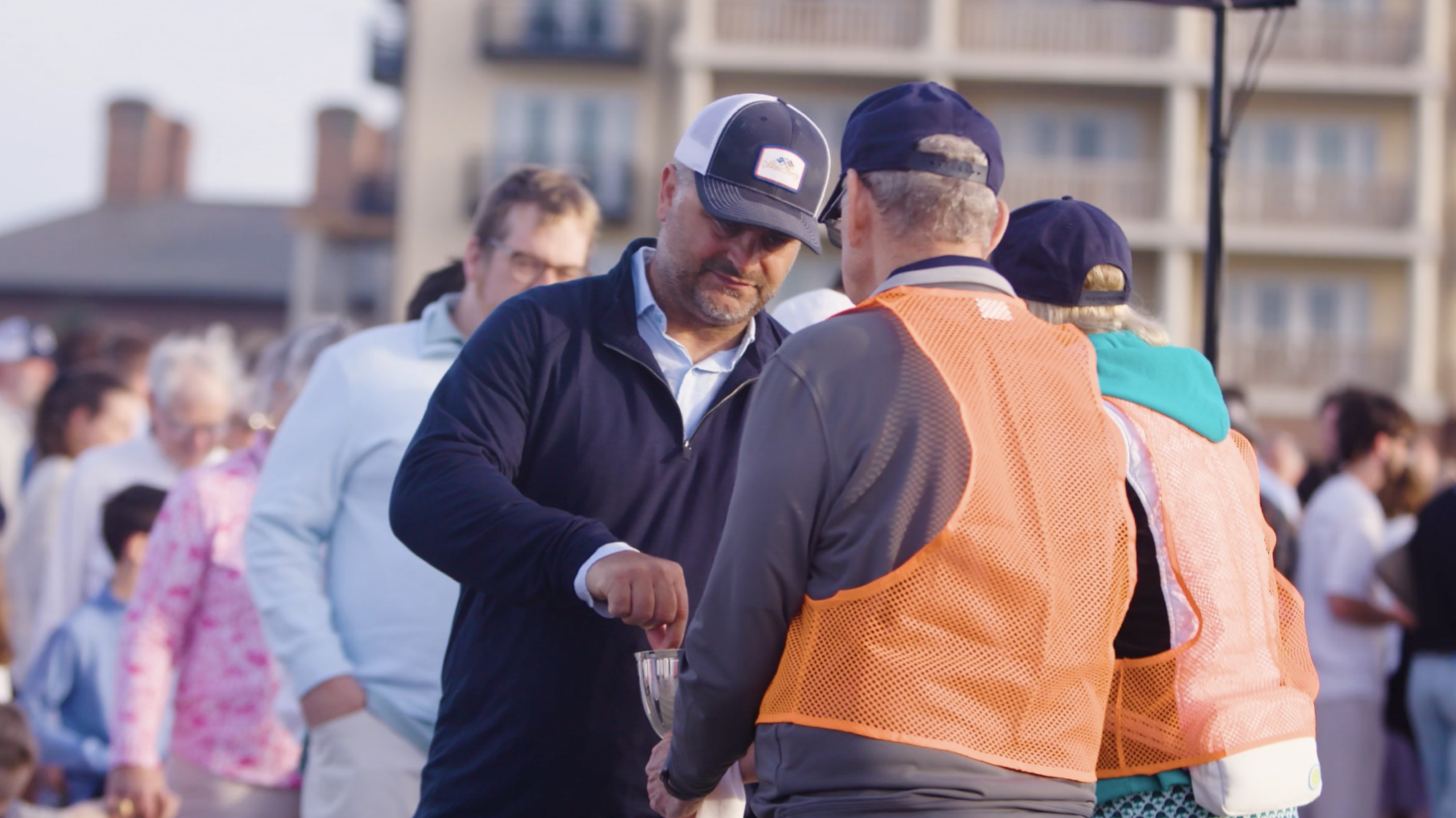 Men gathered for weekly fellowship and study