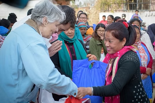 Get involved in outreach ministry